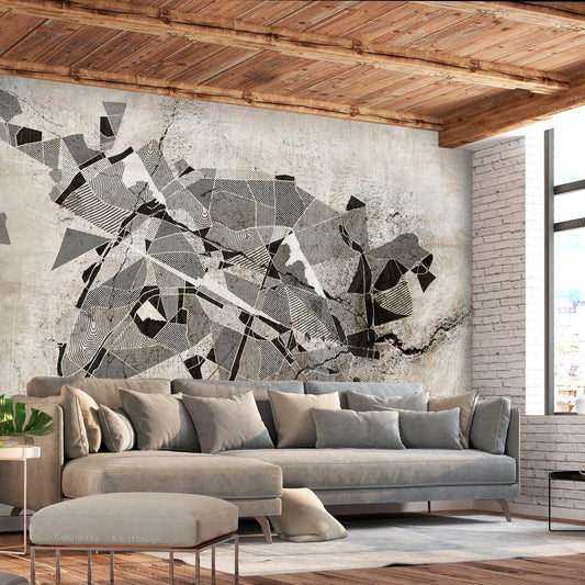 Wall Mural - Dream City-Wall Murals-ArtfulPrivacy