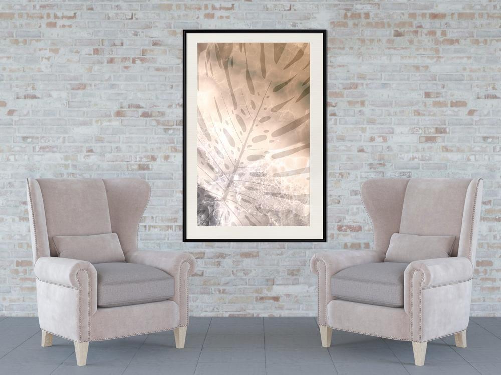 Botanical Wall Art - Monstera of Dreams-artwork for wall with acrylic glass protection