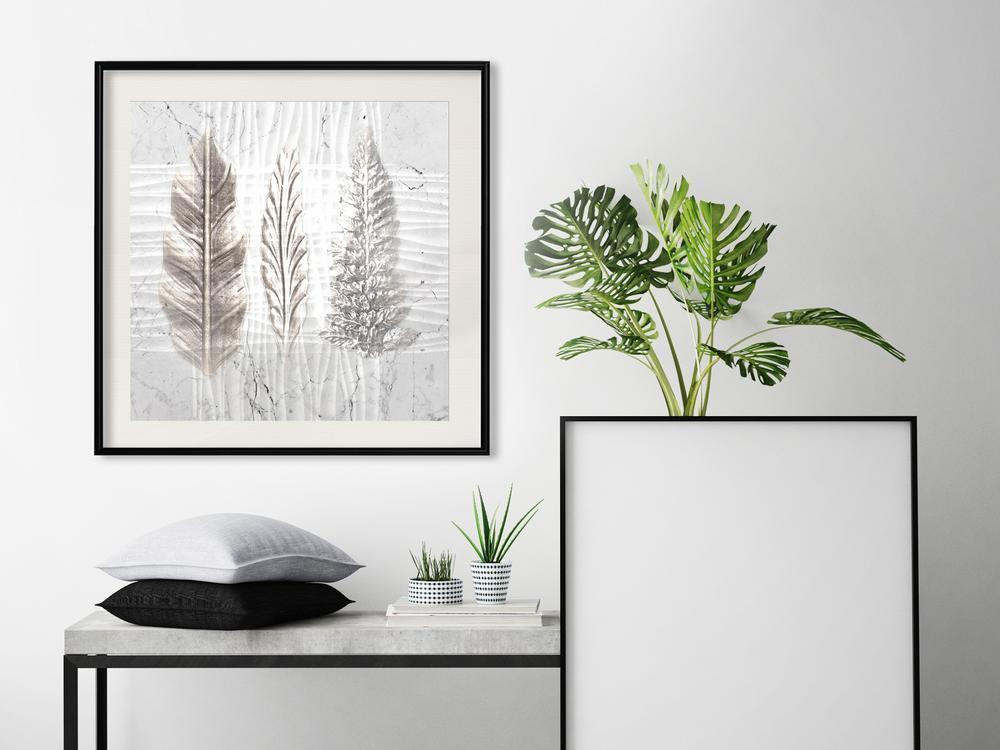 Botanical Wall Art - Three Species-artwork for wall with acrylic glass protection