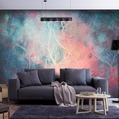 Wall Mural - Jungle Afterimages-Wall Murals-ArtfulPrivacy