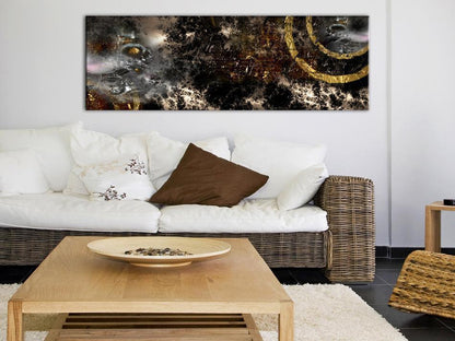 Canvas Print - Golden Galaxy-ArtfulPrivacy-Wall Art Collection