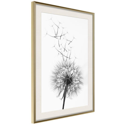 Botanical Wall Art - Gone with the Wind-artwork for wall with acrylic glass protection