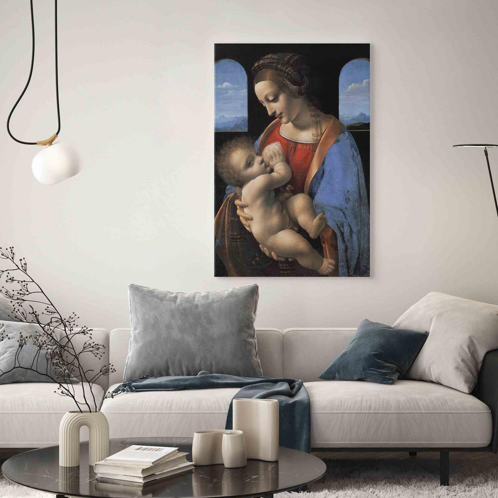 Canvas Print - Madonna Litta (Leonardo da Vinci)