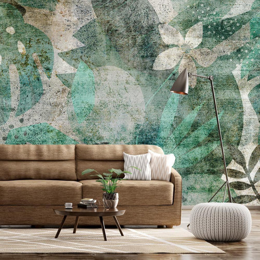 Wall Mural - Floristic Mural-Wall Murals-ArtfulPrivacy