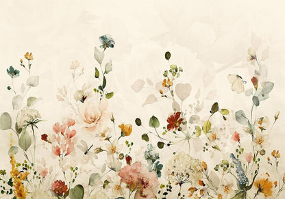 Wall Mural - Spring Meadow-Wall Murals-ArtfulPrivacy