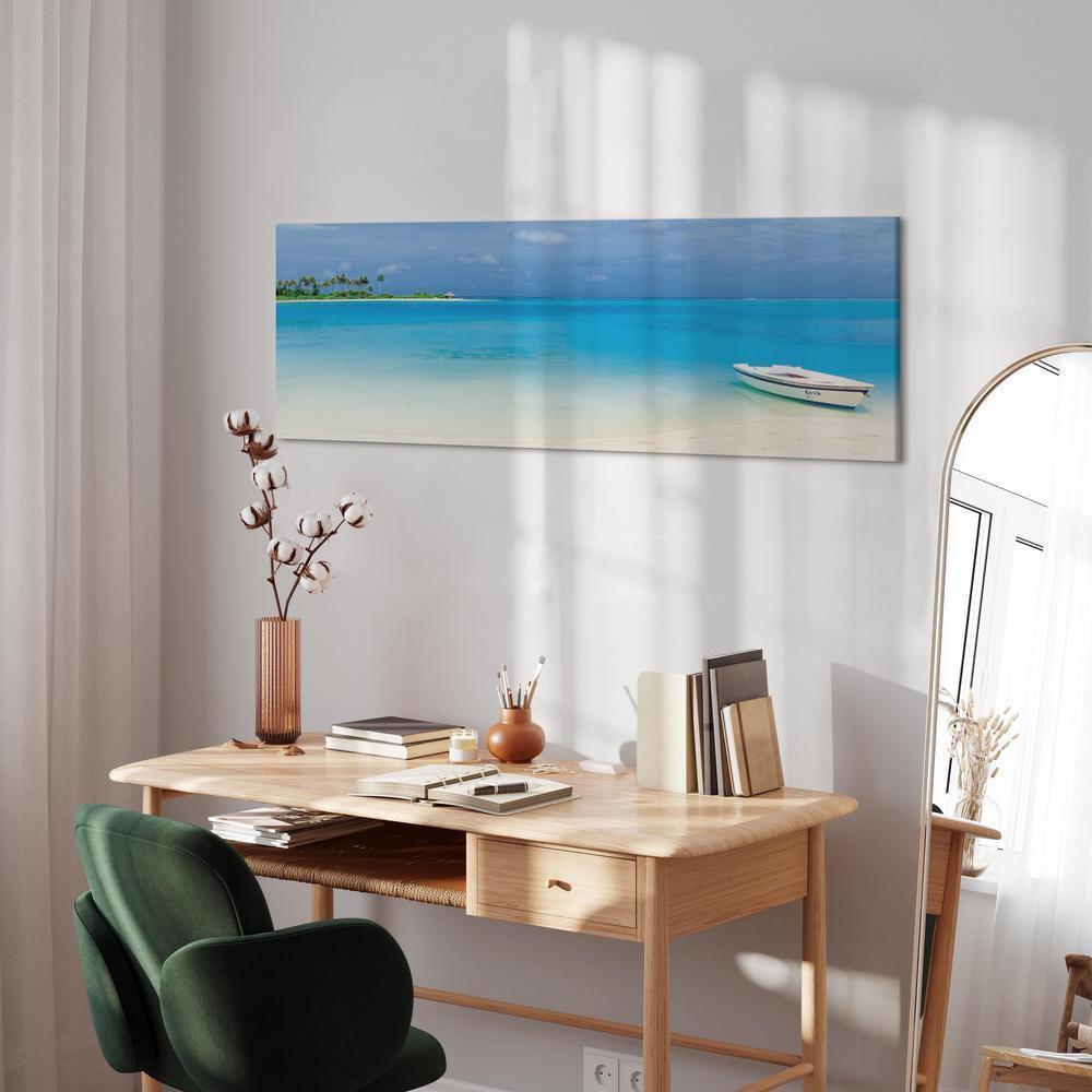 Canvas Print - Azure Paradise-ArtfulPrivacy-Wall Art Collection