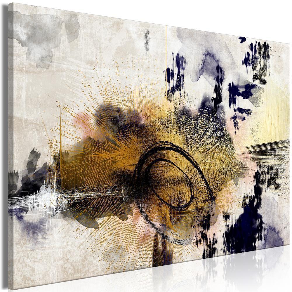 Canvas Print - Morning on the River (1 Part) Wide-ArtfulPrivacy-Wall Art Collection