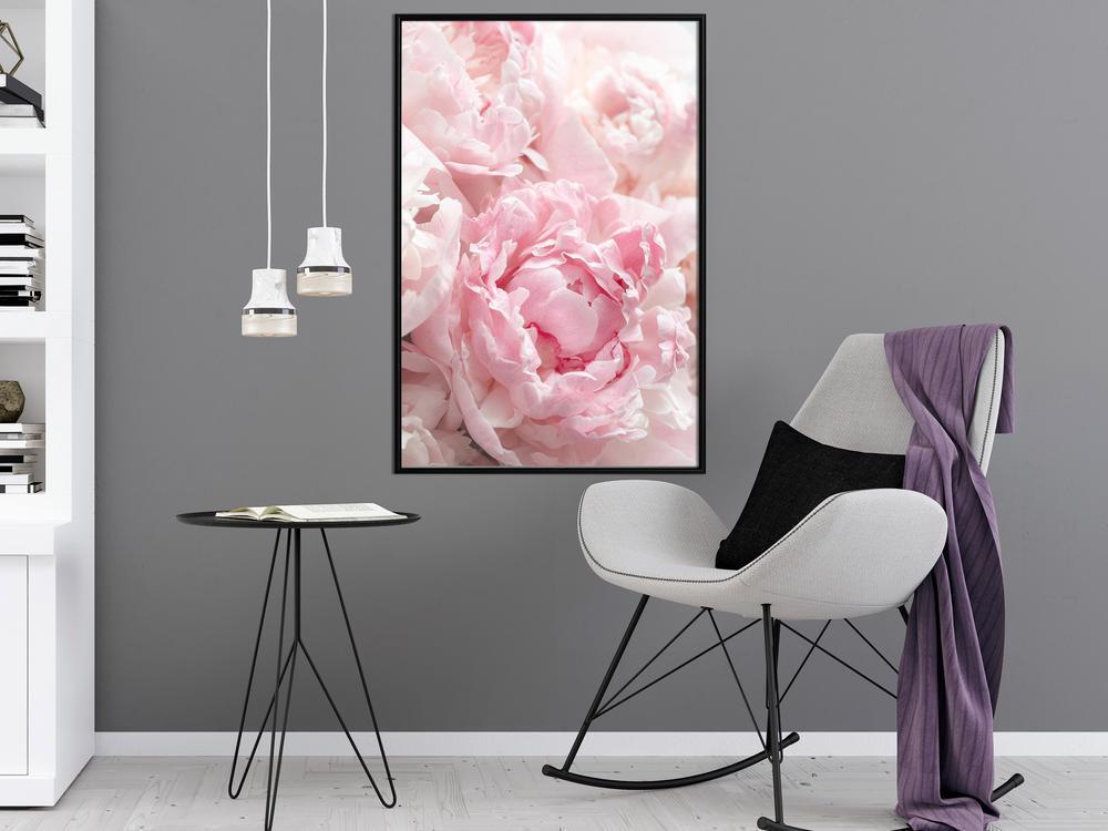 Botanical Wall Art - Abundance of Flowers-artwork for wall with acrylic glass protection