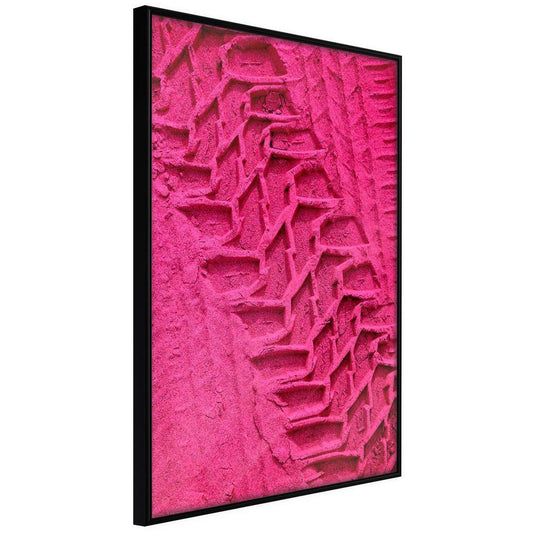 Photography Wall Frame - Amaranth Sand-artwork for wall with acrylic glass protection