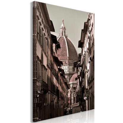 Canvas Print - Florence (1 Part) Vertical-ArtfulPrivacy-Wall Art Collection