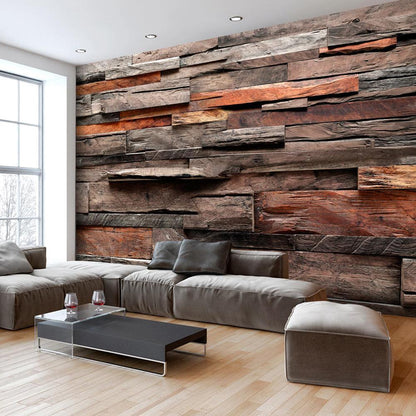 Wall Mural - Rustic Style: Old Forest-Wall Murals-ArtfulPrivacy