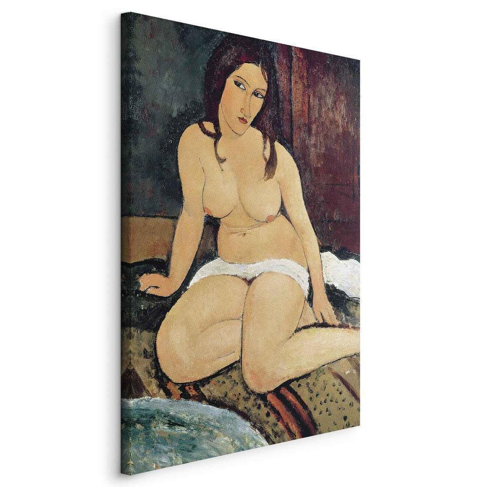 Canvas Print - Seated Nude (Amedeo Modigliani)