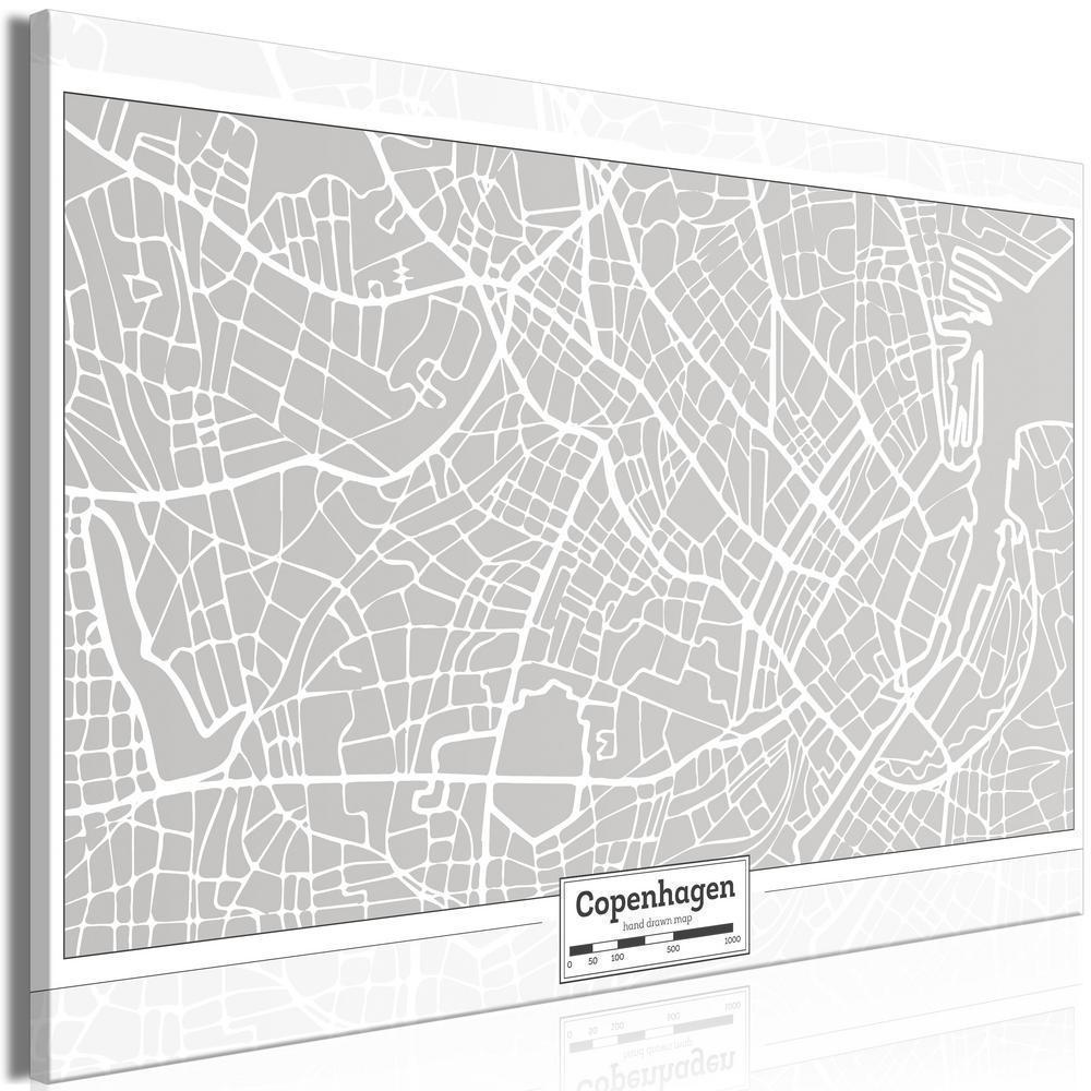Canvas Print - Capital of Denmark (1 Part) Wide-ArtfulPrivacy-Wall Art Collection