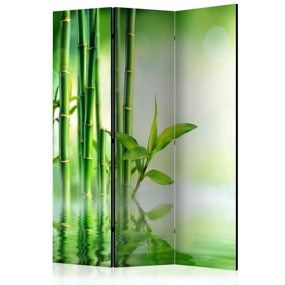 Room Divider - Green Bamboo