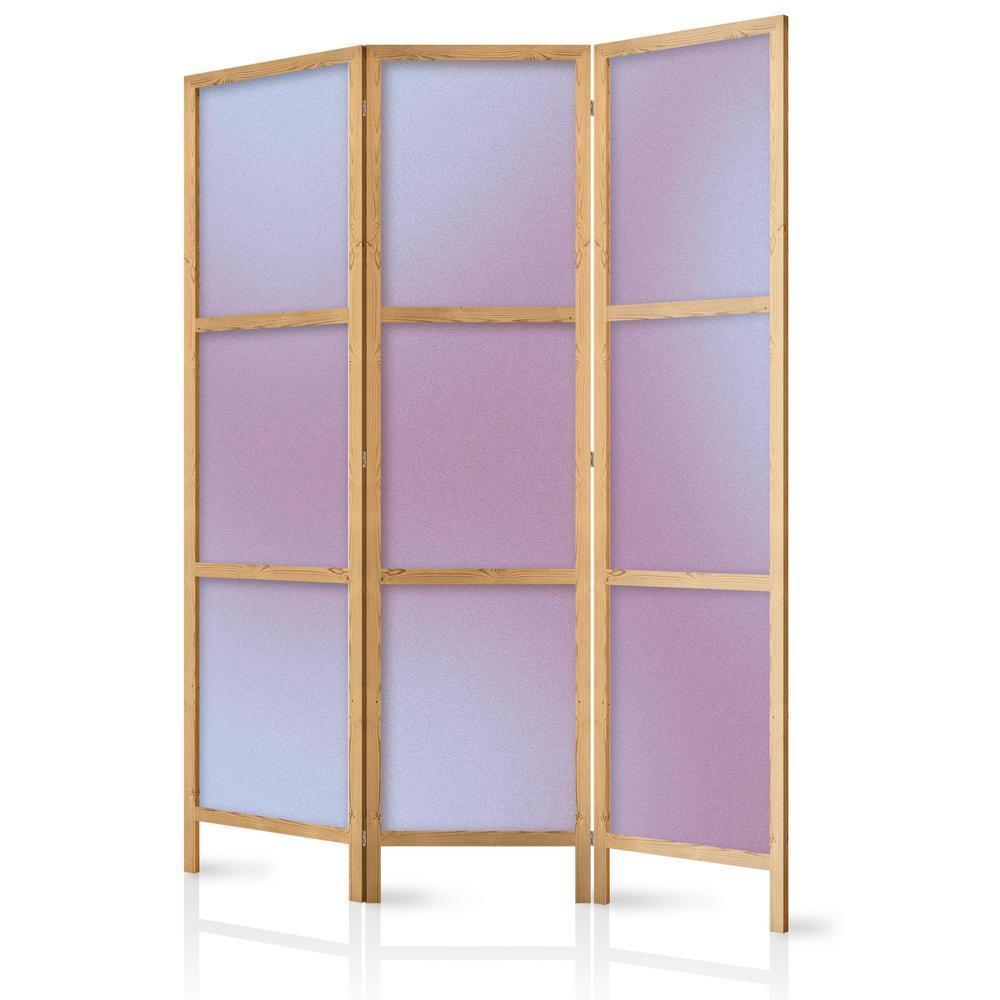 Japanese Room Divider - Complex Gradient - Gradient Composition in Nostalgic Colors