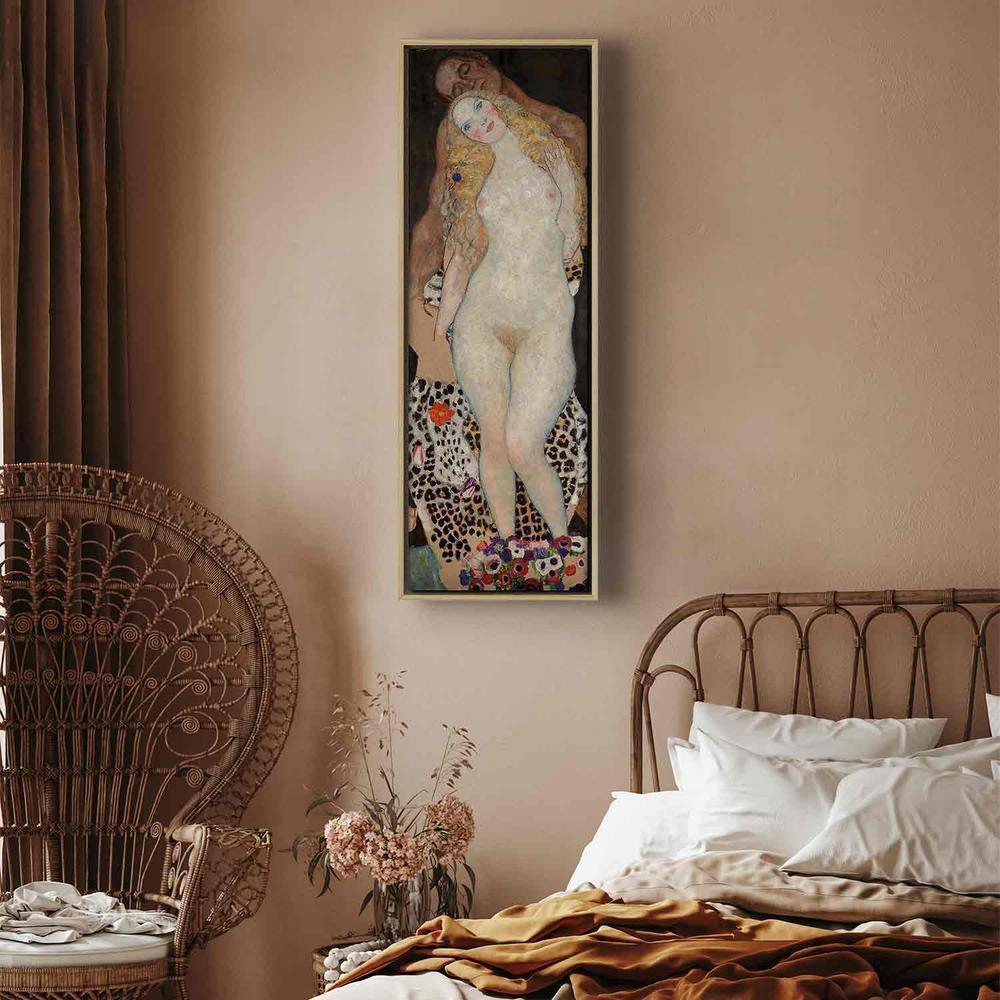 Canvas Print - Adam and Eve (Gustav Klimt)