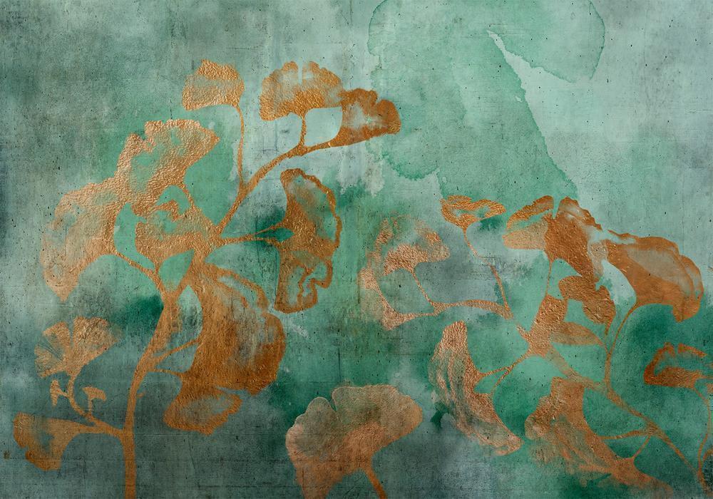 Wall Mural - Copper Ginkgo