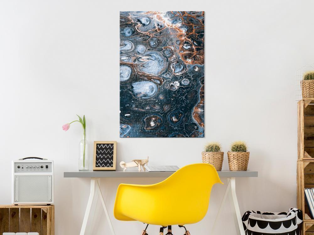 Canvas Print - Ocean of Stain (1 Part) Vertical-ArtfulPrivacy-Wall Art Collection