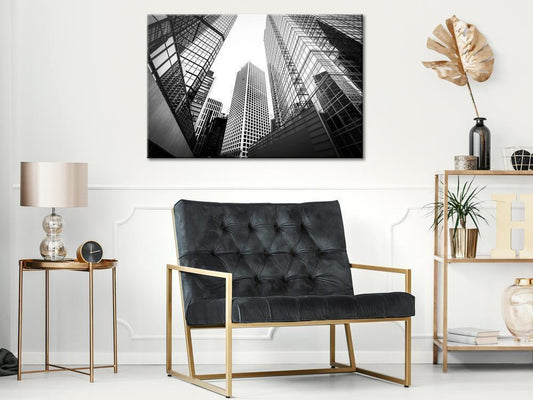 Canvas Print - In a Big City (1 Part) Wide - Second Variant-ArtfulPrivacy-Wall Art Collection