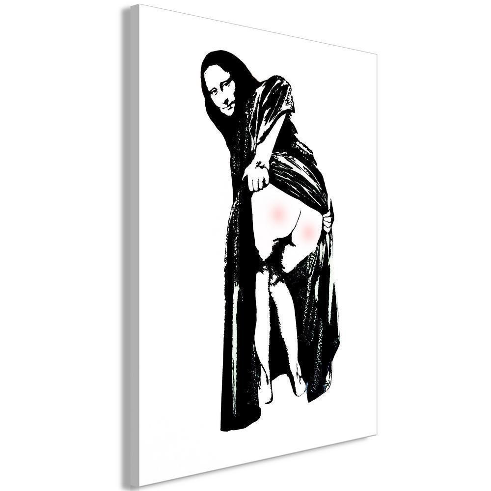Canvas Print - Painful Sitting (1 Part) Vertical-ArtfulPrivacy-Wall Art Collection