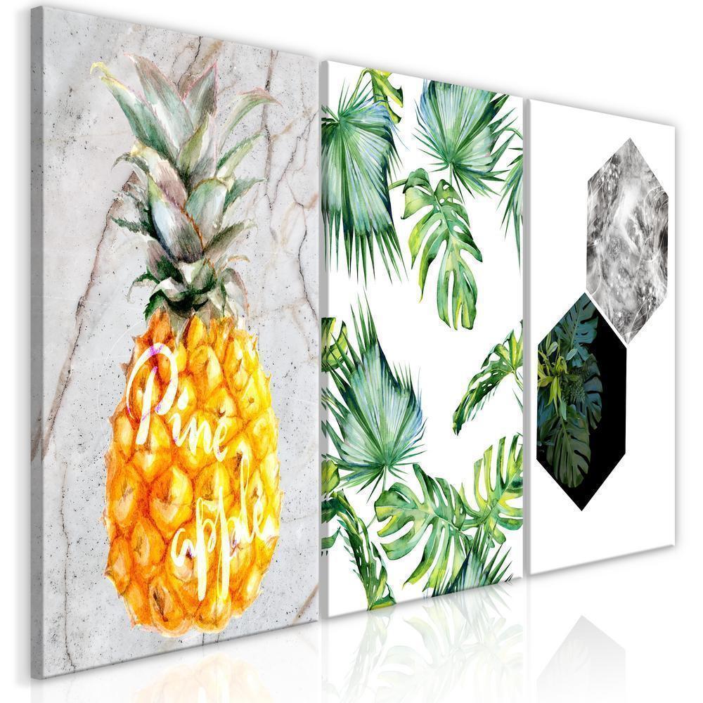 Canvas Print - Hot Tropics (3 Parts)-ArtfulPrivacy-Wall Art Collection