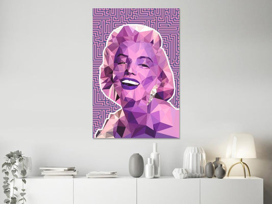 Canvas Print - Monroe (1 Part) Vertical-ArtfulPrivacy-Wall Art Collection