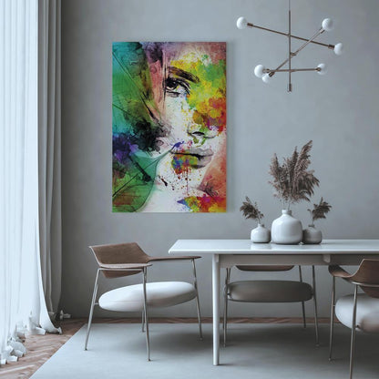Canvas Print - Colors of Feminity-ArtfulPrivacy-Wall Art Collection