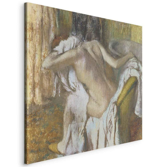 Canvas Print - Woman drying herself (Edgar Degas)