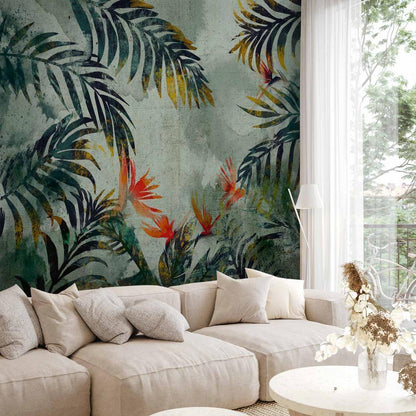 Wall Mural - Jungle Flowers