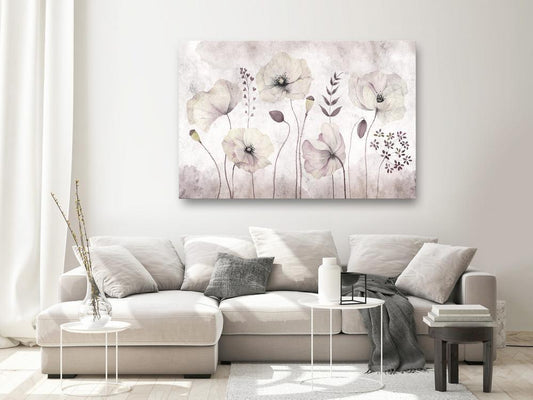 Canvas Print - Floral Moment (1 Part) Wide-ArtfulPrivacy-Wall Art Collection