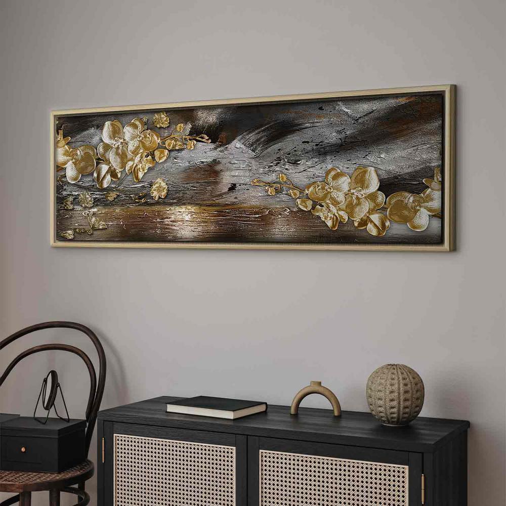 Canvas Print - Golden Garden (1 Part) Narrow