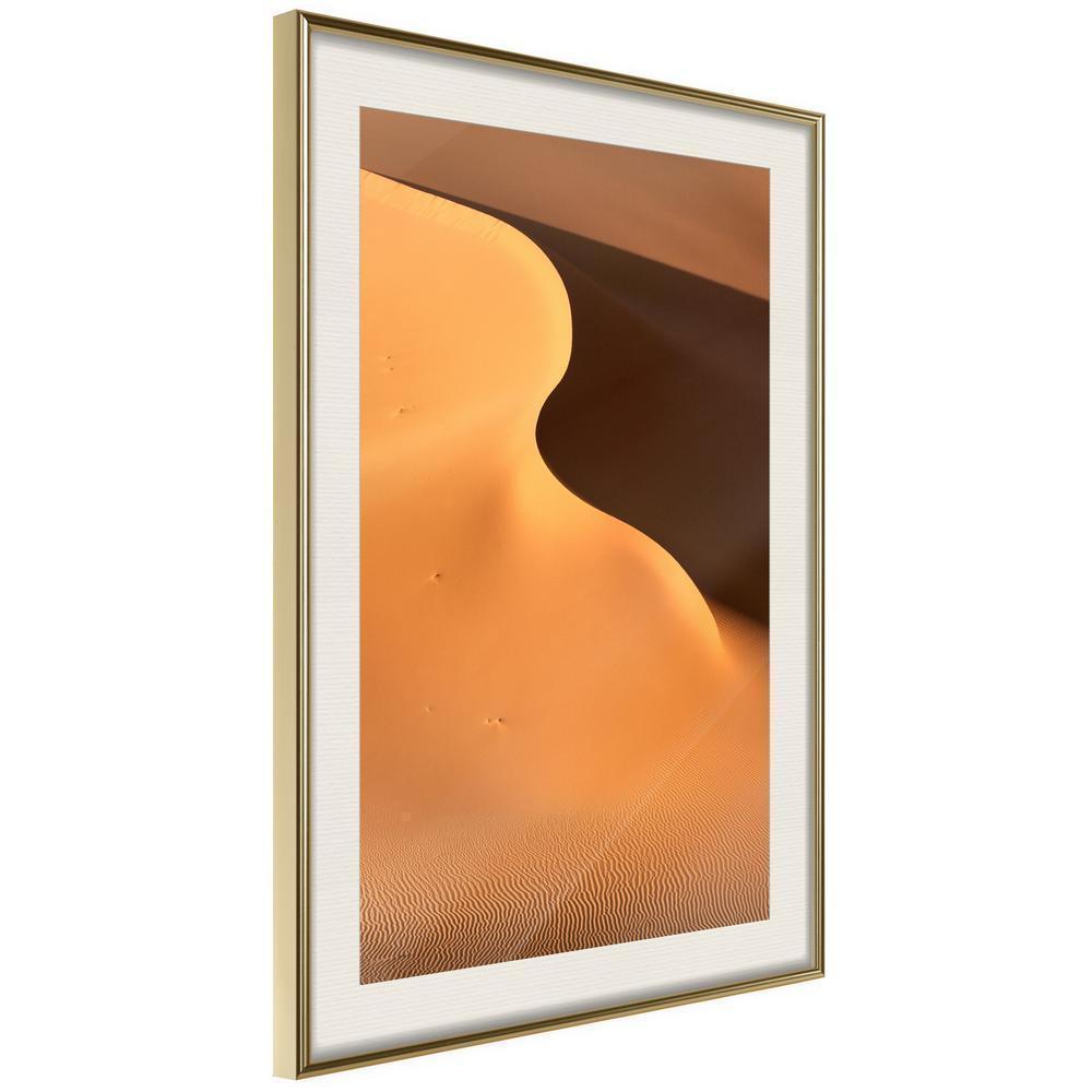 Framed Art - Ridge of Dune-artwork for wall with acrylic glass protection