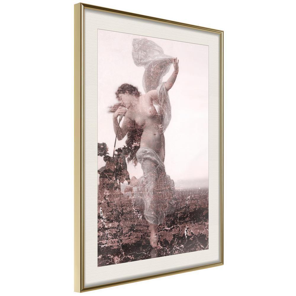 Vintage Motif Wall Decor - Dancing in the Field-artwork for wall with acrylic glass protection