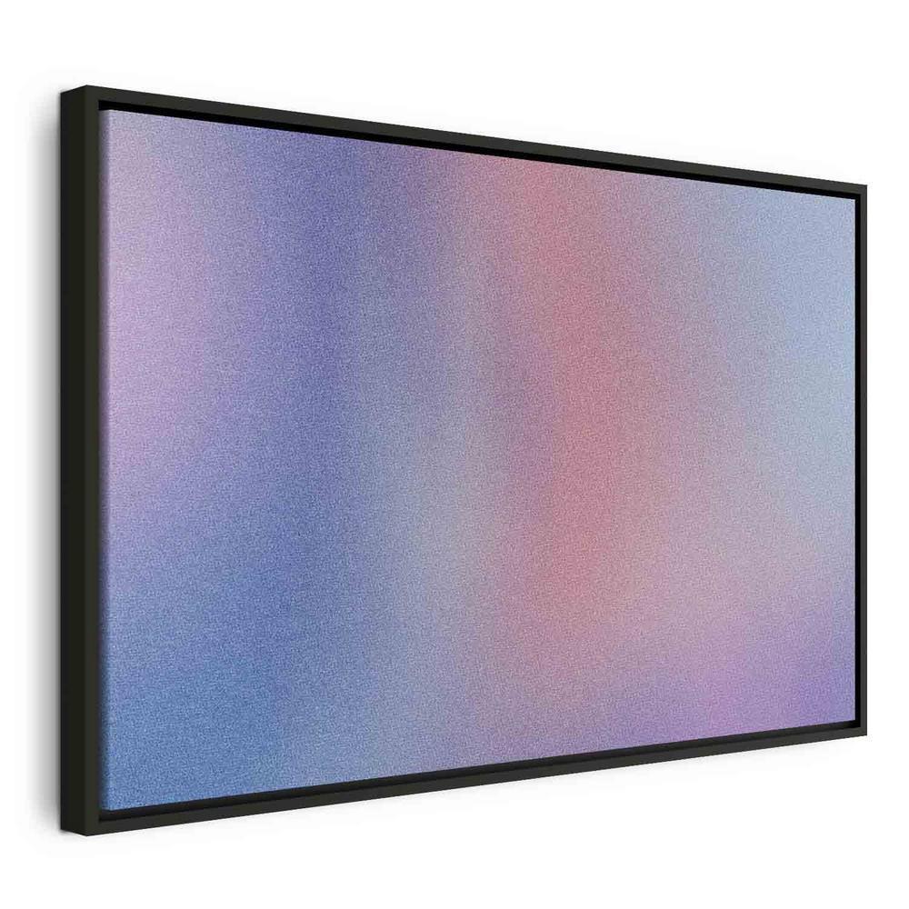 Canvas Print - Rainbow Gradient - Delicate Multicolored Gradient Resembling Mist