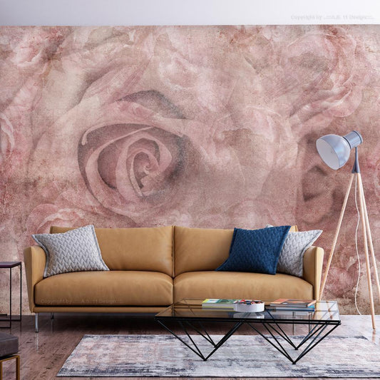 Wall Mural - Pink Thoughts-Wall Murals-ArtfulPrivacy