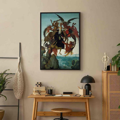 Canvas Print - The Torment of Saint Anthony (Michelangelo)