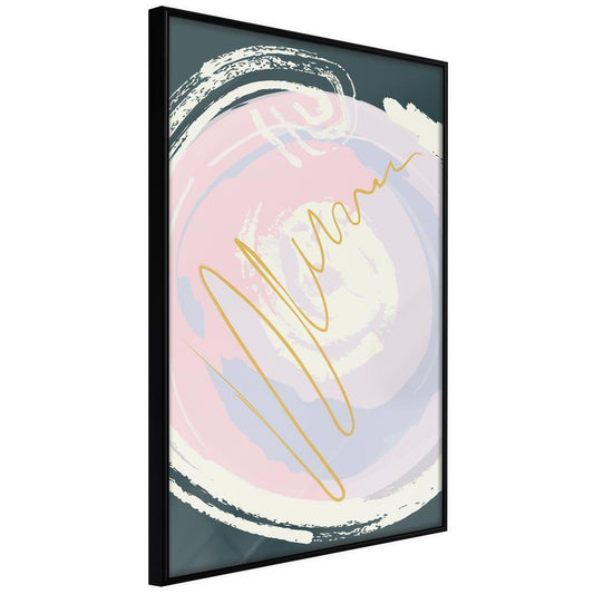 Abstract Poster Frame - Candy Autograph-artwork for wall with acrylic glass protection