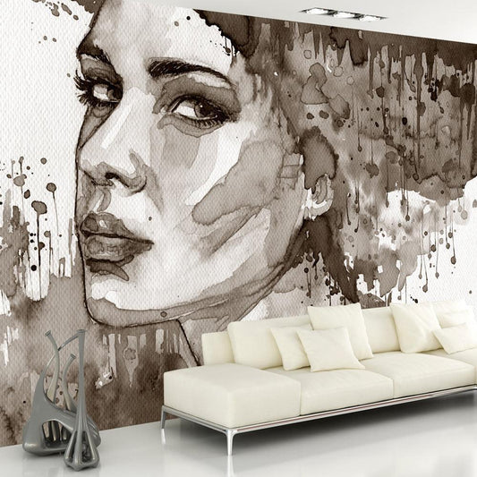 Wall Mural - Black Lady