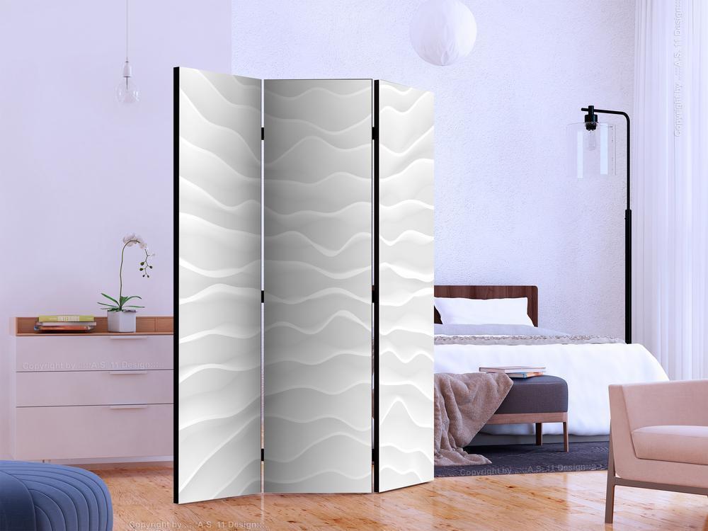 Decorative partition-Room Divider - Origami wall-Folding Screen Wall Panel by ArtfulPrivacy