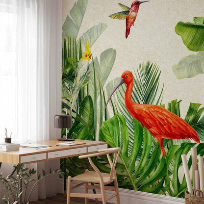 Wall Mural - Exotic Birds - Third Variant