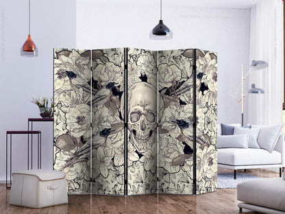 Decorative partition-Room Divider - Inspired by art nouveau II-Folding Screen Wall Panel by ArtfulPrivacy