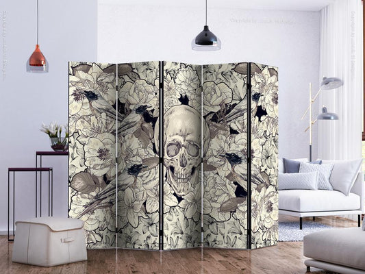 Decorative partition-Room Divider - Inspired by art nouveau II-Folding Screen Wall Panel by ArtfulPrivacy