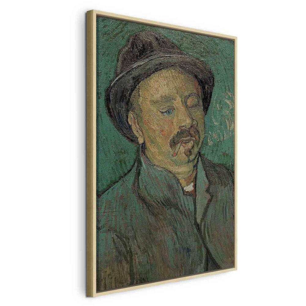 Canvas Print - Portrait of a oneeyed man (Vincent Van Gogh)