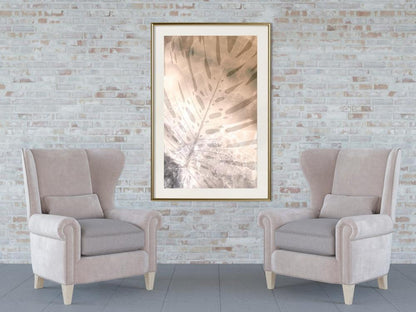 Botanical Wall Art - Monstera of Dreams-artwork for wall with acrylic glass protection