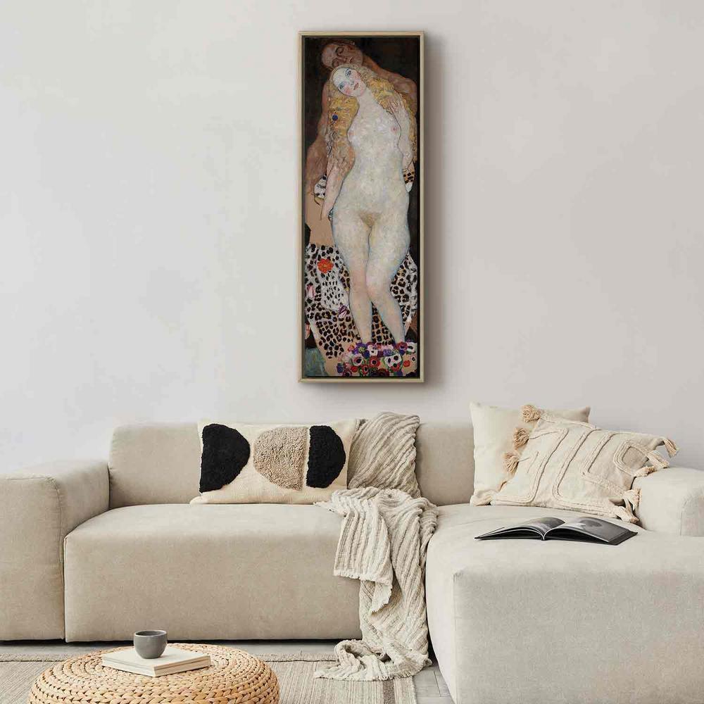 Canvas Print - Adam and Eve (Gustav Klimt)