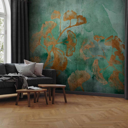 Wall Mural - Copper Ginkgo