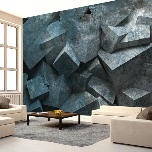 Wall Mural - Stone avalanche-Wall Murals-ArtfulPrivacy