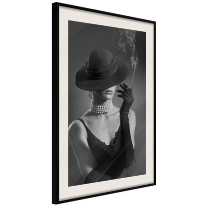 Wall Decor Portrait - Strain of Mystery-artwork for wall with acrylic glass protection