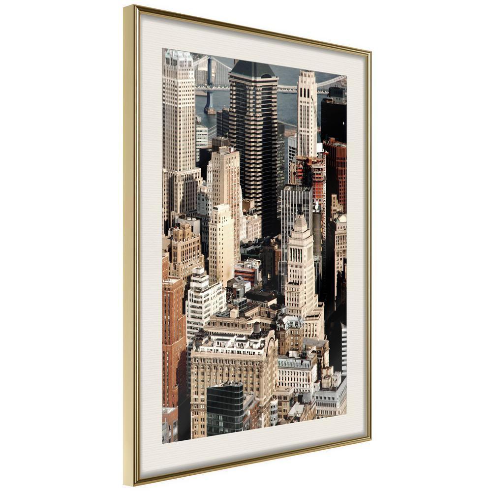 Wall Art Framed - Urban Life-artwork for wall with acrylic glass protection