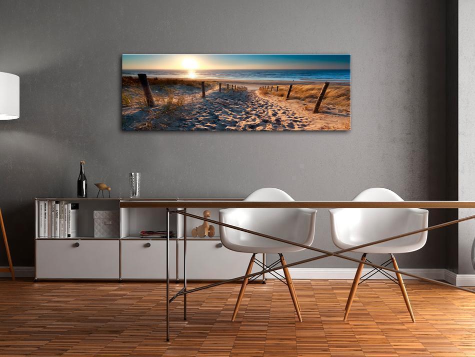 Canvas Print - Sunset Path-ArtfulPrivacy-Wall Art Collection